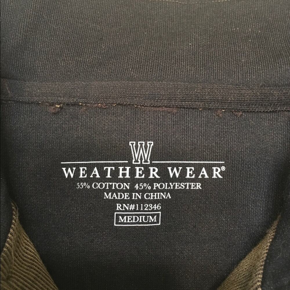 Men’s Ribbed Quarter Zip Pullover - Picture 3 of 5